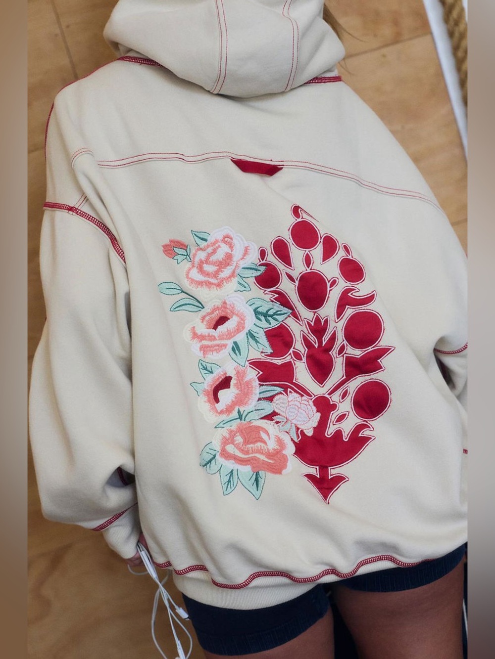 FP Movement - Final Call Rose Logo Hoodie Size S